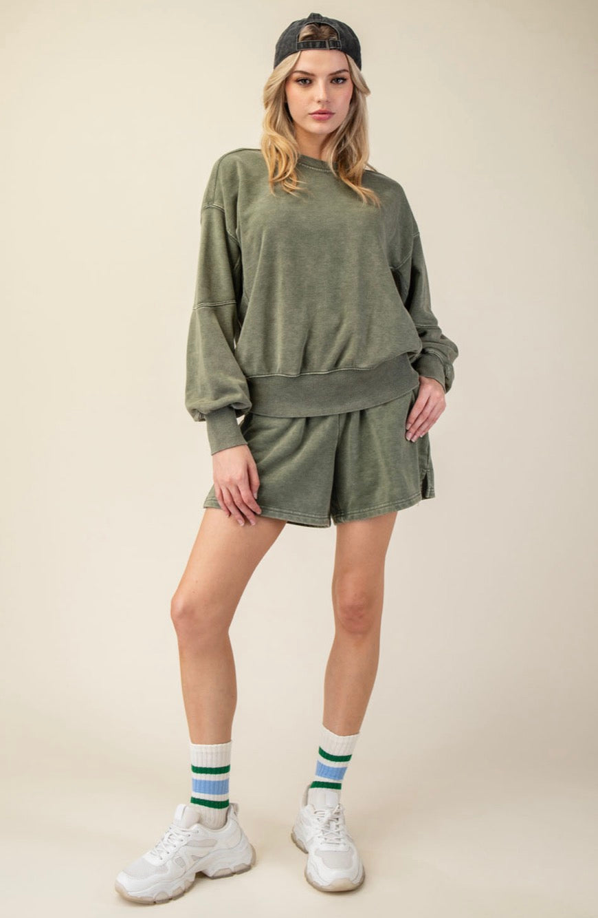 French Terry Short Set